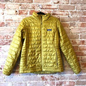 Patagonia Nano Puff Jacket - Women's size Medium, Grapeseed Green